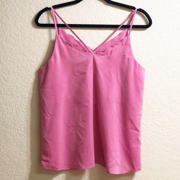 RO & DE Pink Scallion Tank Top (M) - Picture 3 of 7